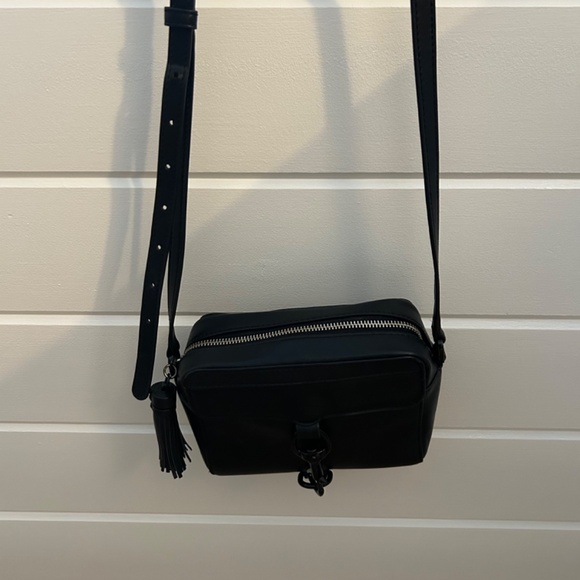 Rebecca Minkoff Cross Body Black Leather Bag - Picture 2 of 4